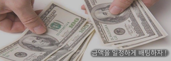 일정한 배팅 금액 활용 min